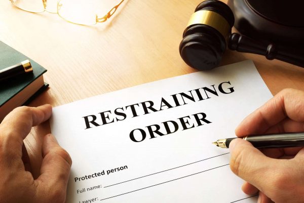 Restraining Order Document | Restraining Orders Lawyer | Law Offices of Clifton Black